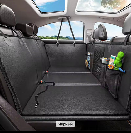 TAILROAD Deck Essential hard-bottom dog back seat extender in black