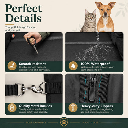 TAILROAD Deck Essential scratch-resistant waterproof surface, metal hardware and heavy-duty zipper details