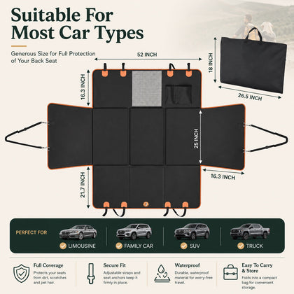 TAILROAD Deck Essential dimensions, storage bag size and vehicle fit guide