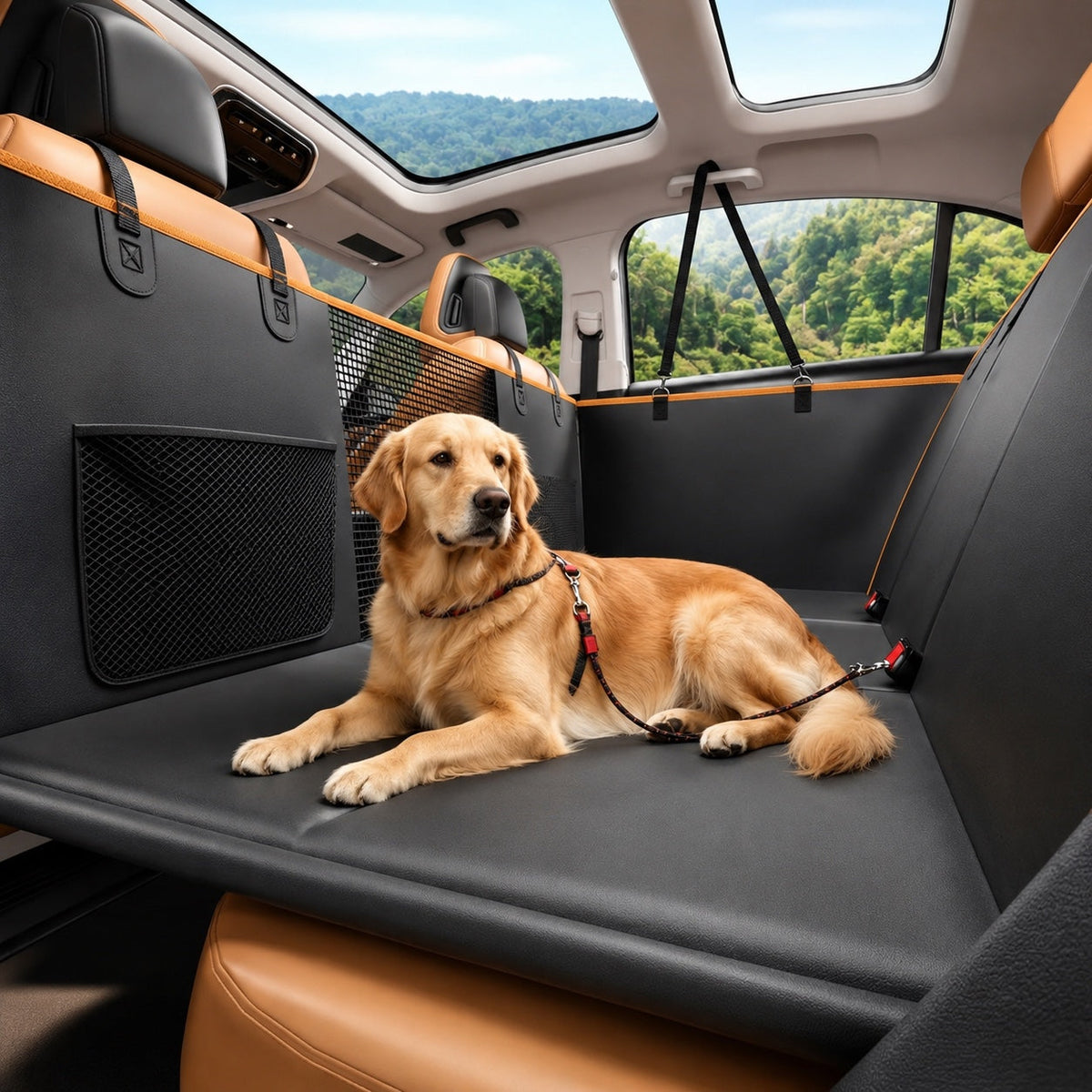 TAILROAD Deck Signature premium hard bottom dog back seat extender